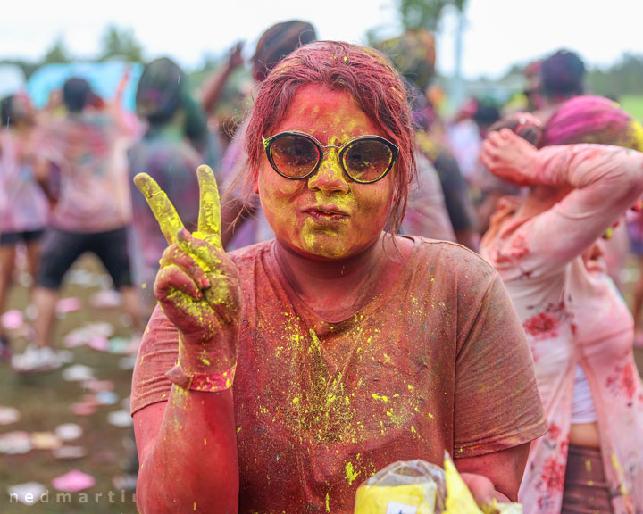 Gold Coast Holi, Gainsborough Parklands, Pimpama