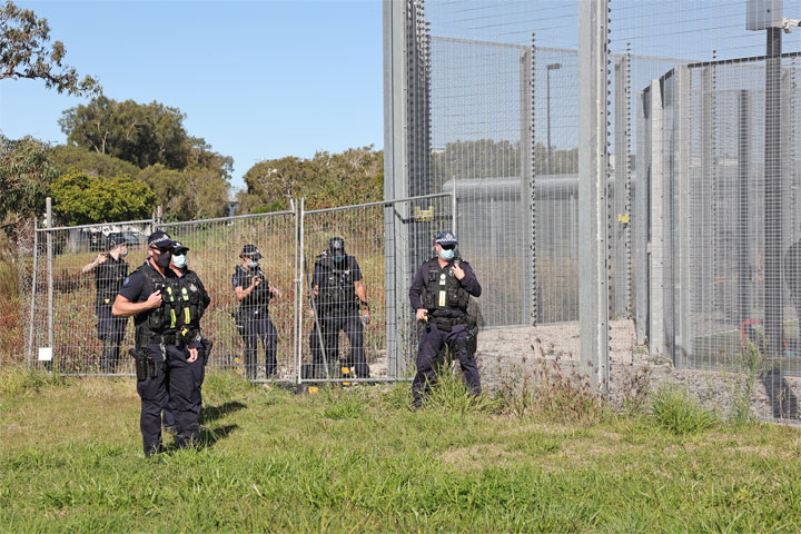 Rally at BITA: 8 Years No Freedom, Brisbane Immigration Transit Accommodation Centre