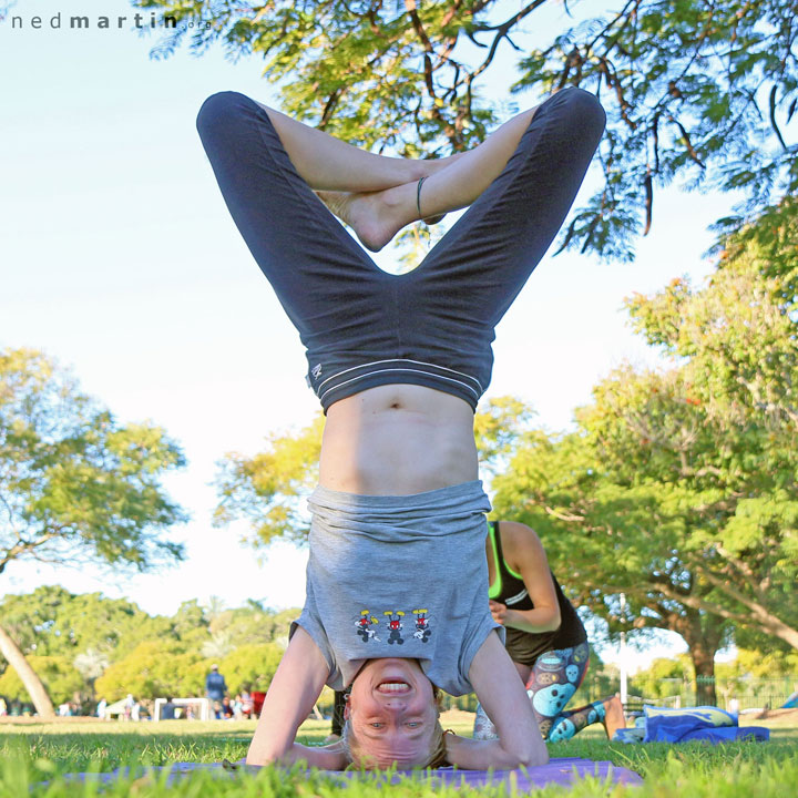 Bronwen, Acro at New Farm Park