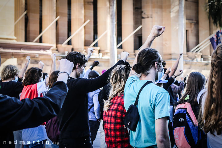 Stop Black Deaths in Custody Protest, Brisbane