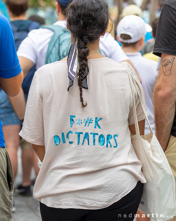 Stand With Ukraine Protest, King George Square, Brisbane