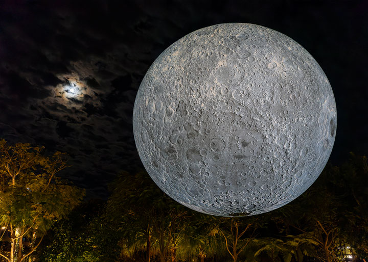 Museum of the Moon, Brisbane Festival, West Village, West End
