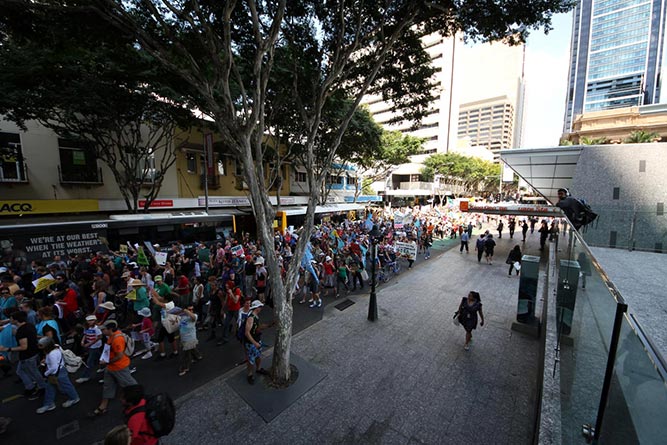 Rally for the Reef, Brisbane