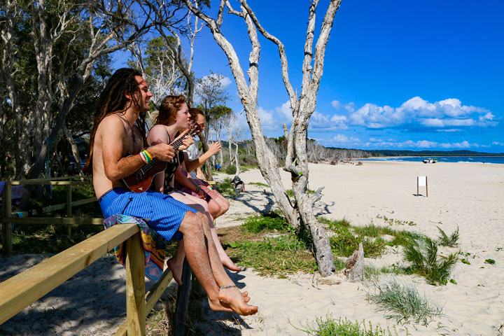 Hughie, Island Vibe Festival, Stradbroke Island