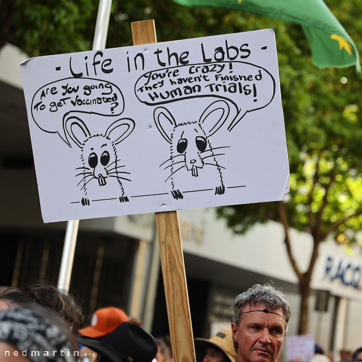 Freedom Rally, Brisbane