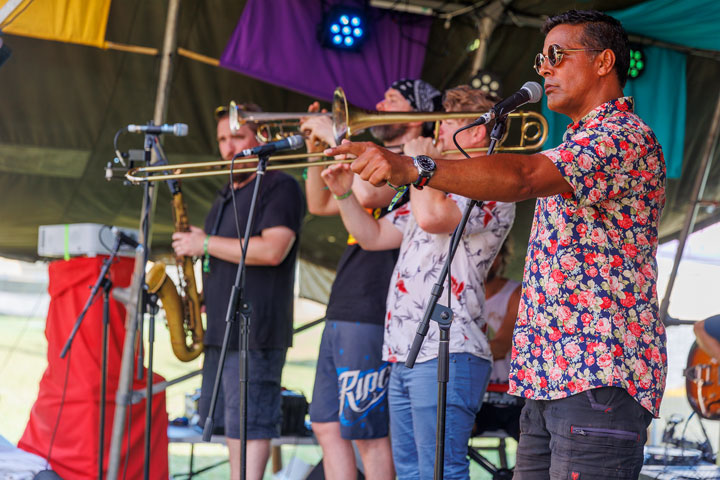 Shadefoot's Dub Allstars, Micro Island Vibe Festival, Stradbroke Island