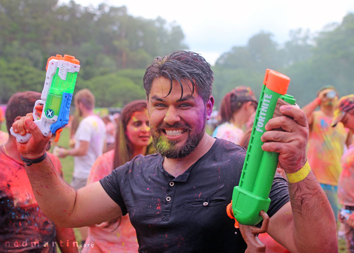 Brisbane Holi - Festival of Colours, Rocks Riverside Park, Seventeen Mile Rocks