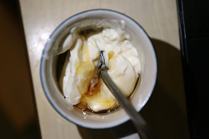 Yoghurt and honey