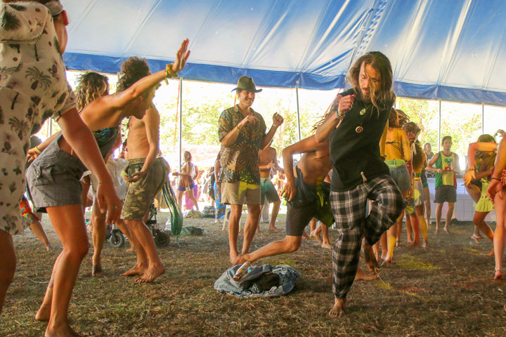 Big Top- Mapstone, Island Vibe Festival 2018, Stradbroke Island