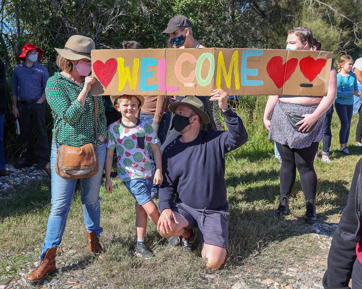 Rally at BITA: 8 Years No Freedom, Brisbane Immigration Transit Accommodation Centre