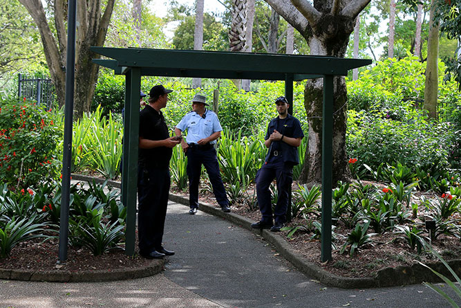 Security at the Jewish Community of Brisbane 150th Anniversary Festival