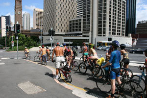 World Naked Bike Ride, Brisbane