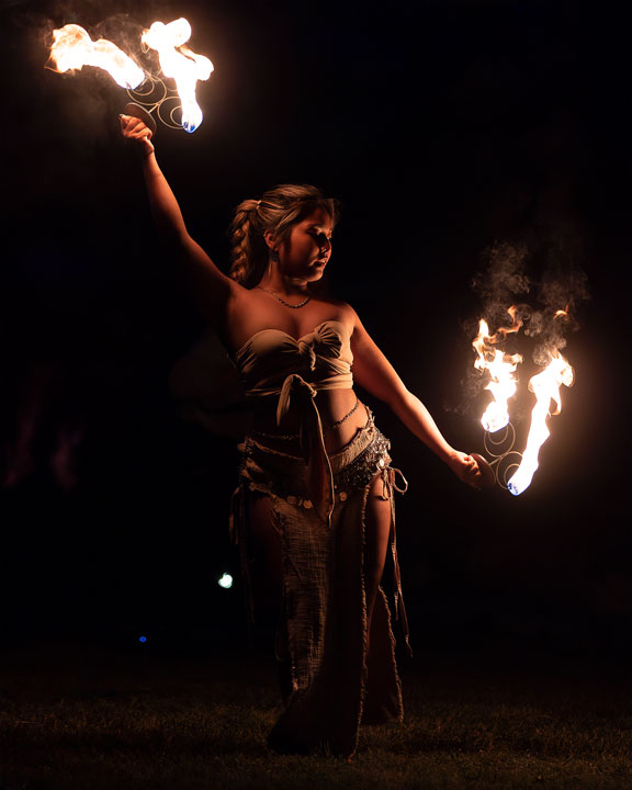 Emmanuellé Gomez, West End Fire Festival, Brisbane