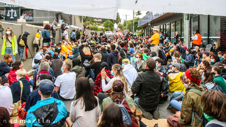 Free the Refugees Rally, Kangaroo Point, Brisbane