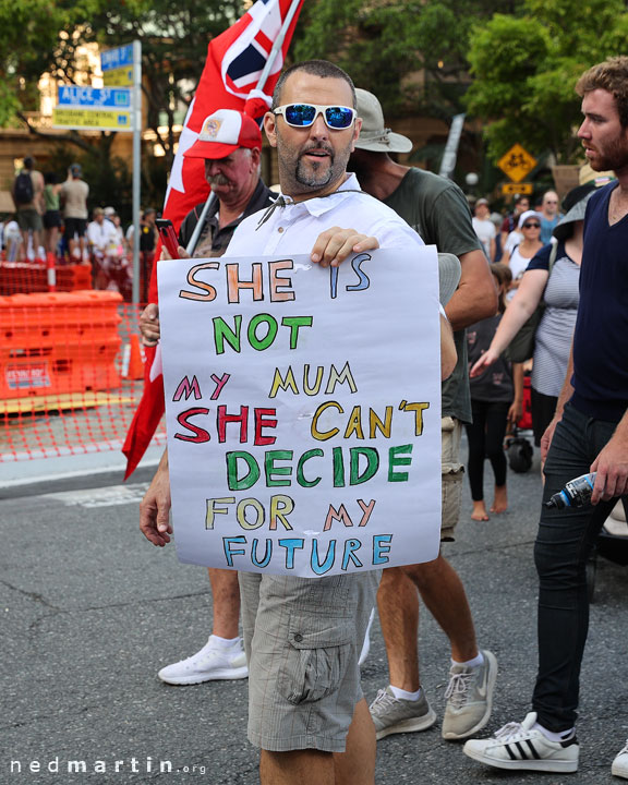 Freedom Rally, Brisbane