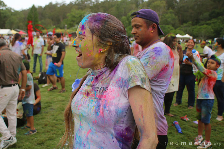 Bronwen at Brisbane Holi Celebrations