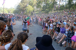 Dancing to the Eastpointers at the Grande