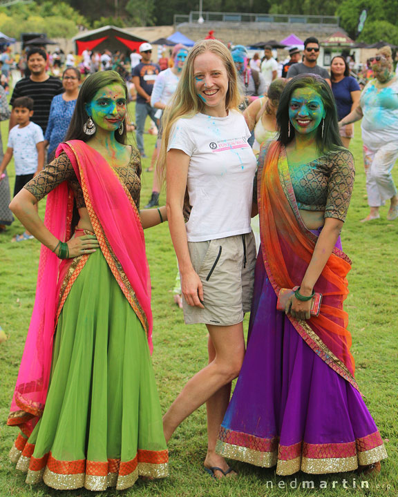 Bronwen at Brisbane Holi Celebrations