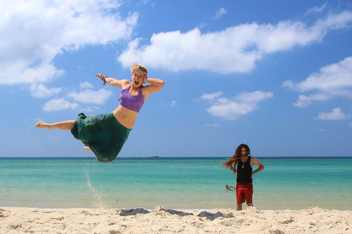 Skye & Hughie, The Beach, Island Vibe Festival 2018, Stradbroke Island