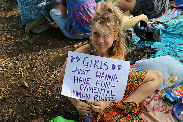 Girls just wanna have fun–damental human rights