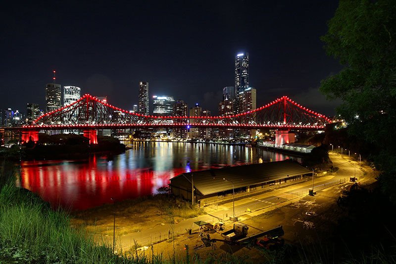 The city from Wilsons Lookout