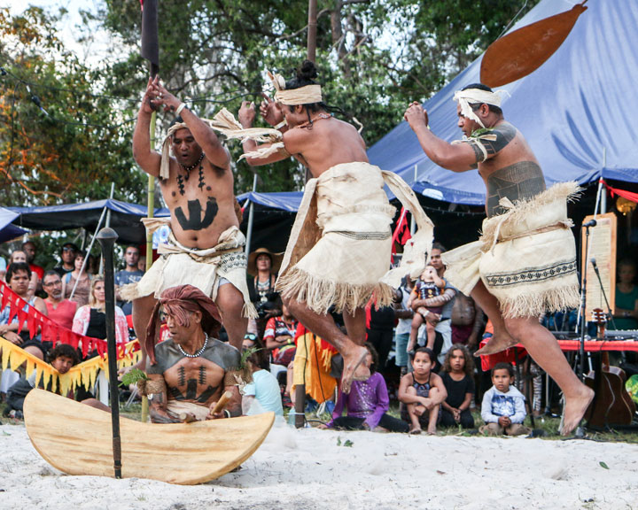 Welcome Ceremony, Ceremony Circle, Island Vibe Festival 2017, Stradbroke Island