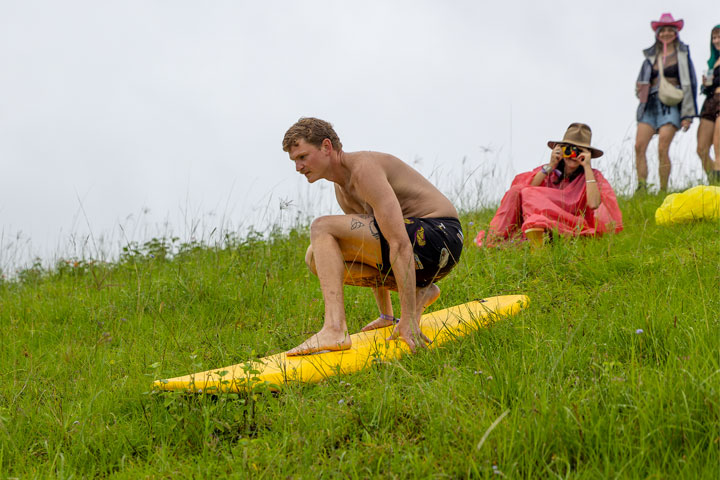 Surfing at the Yonder Sign, Yonder Festival 2021