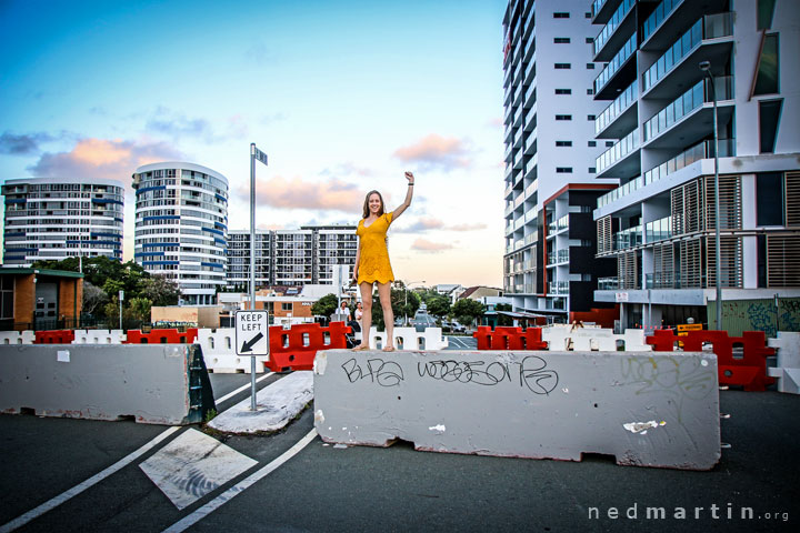 Bronwen on the NSW border