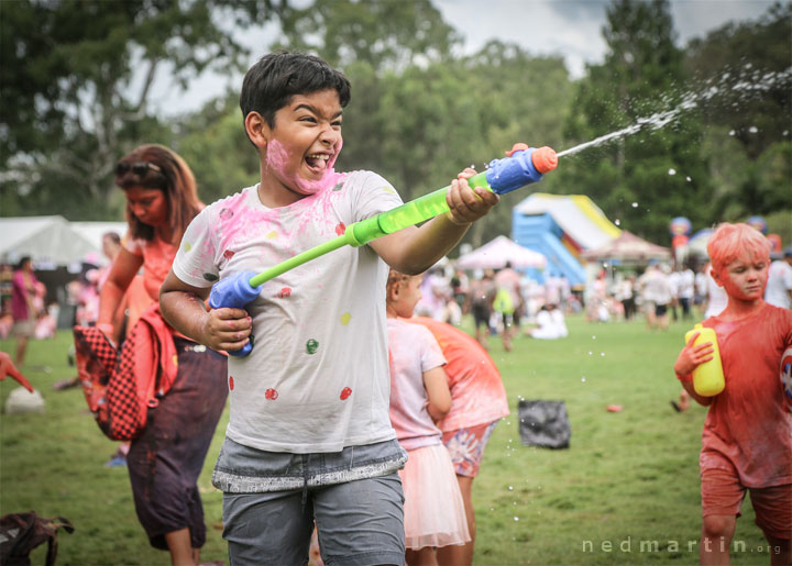 Brisbane Holi - Festival of Colours, Rocks Riverside Park, Seventeen Mile Rocks