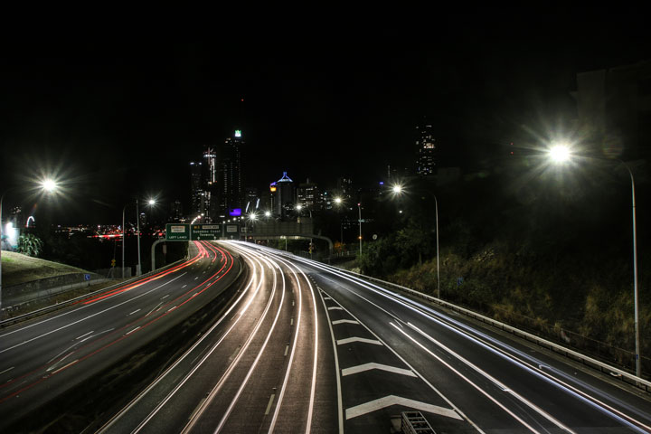 The Expressway from Vulture St Bridge