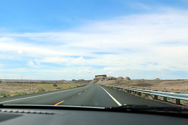 Driving to Grand Canyon National Park