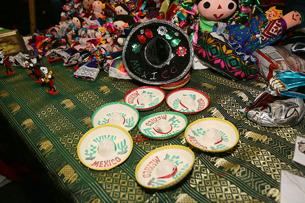 Mexican hats at Fiesta Latina