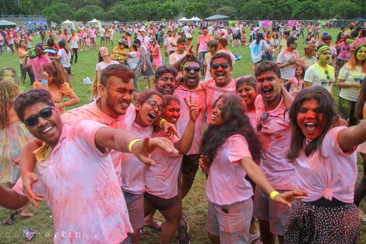 Brisbane Holi - Festival of Colours, Rocks Riverside Park, Seventeen Mile Rocks