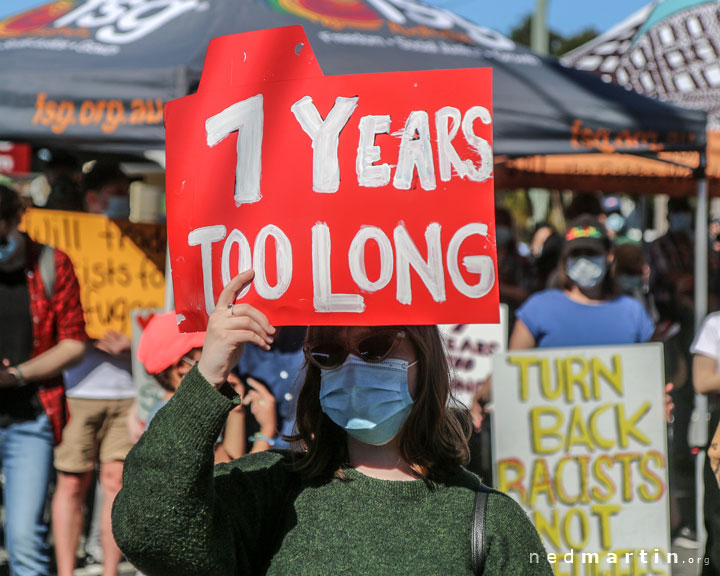 Mass Community Rally: 7 Years Too Long #FreeTheKP120, Kangaroo Point