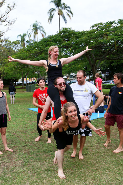 The Great Acro Exchange at New Farm Park