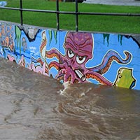 Flooding at Stones Corner