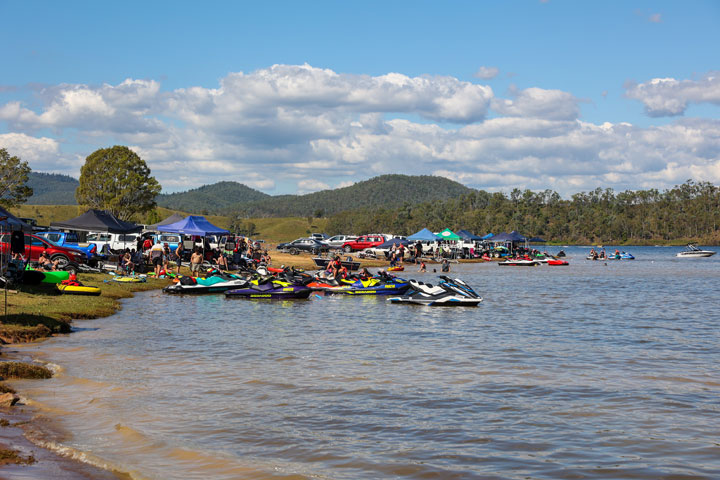 The Spit, Lake Somerset, Brisbane Valley Rail Trail