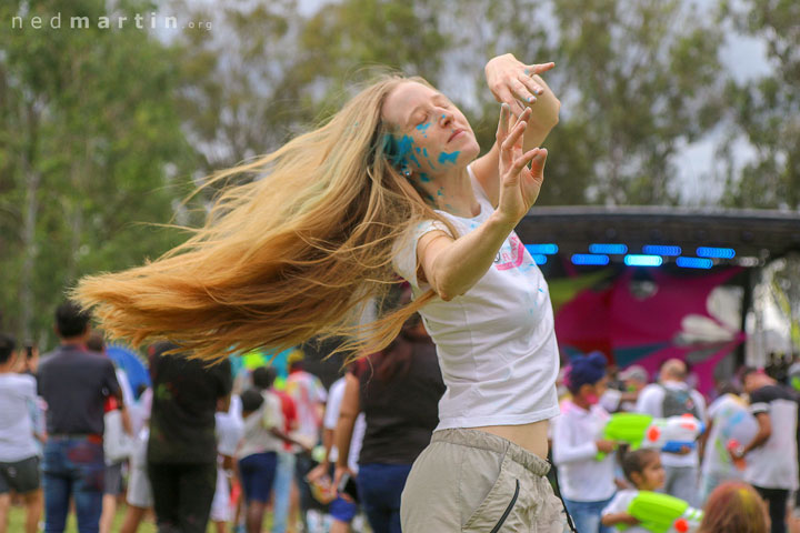 Bronwen at Brisbane Holi Celebrations