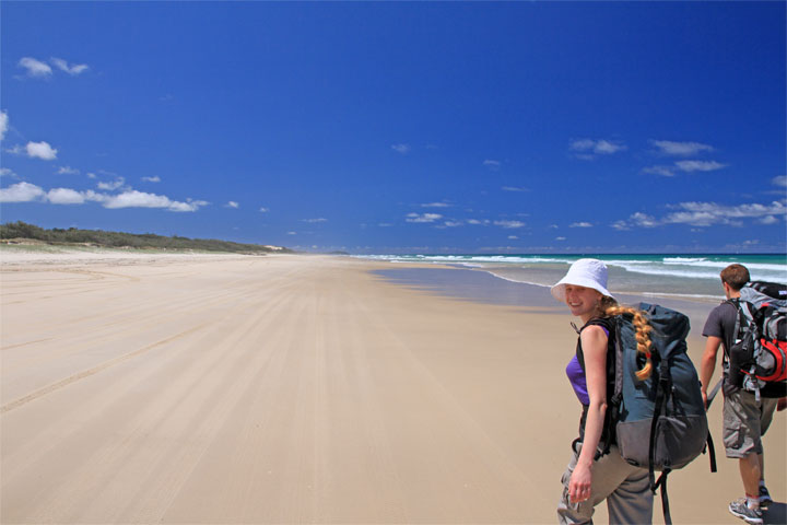 Bronwen, Chris, Moreton Island