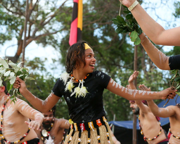 Welcome Ceremony, Ceremony Circle, Island Vibe Festival 2017, Stradbroke Island