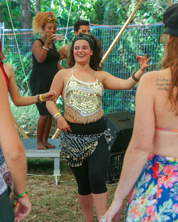 Workshop – Belly Dance, Island Vibe Festival 2018, Stradbroke Island