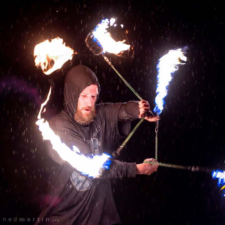 Jazzatron Pro, West End Fire Festival, Brisbane