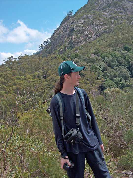 Maz, Bushwalk up Mt Barney  via South (Peasant's) Ridge