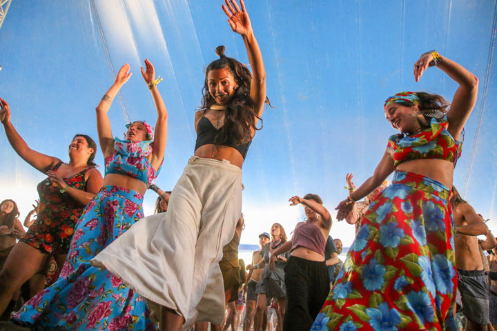 Beatriz, Batukanum at Irie Top, Island Vibe Festival 2019, Stradbroke Island