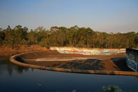 Lake Kurwongbah spillway