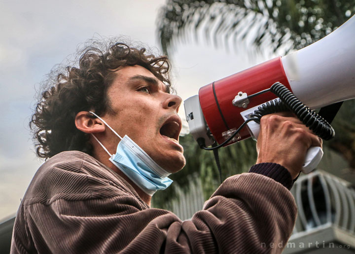 Free the Refugees Rally, Kangaroo Point, Brisbane