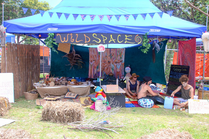 Stall – Wildspace, Island Vibe Festival 2018, Stradbroke Island