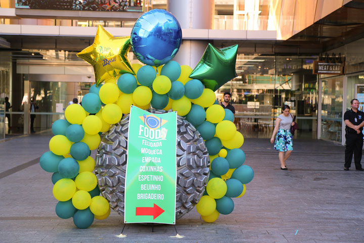 Brazilian Independence Day, Reddacliff Place, Brisbane