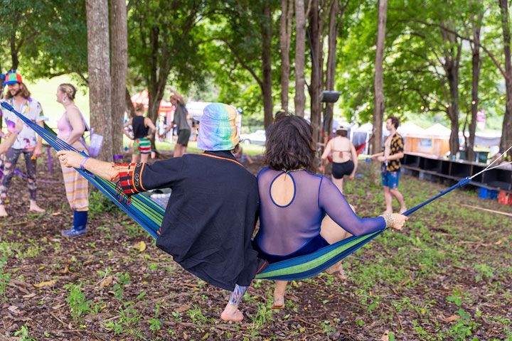 Slackline Workshop, Market Grove, Yonder Festival 2021