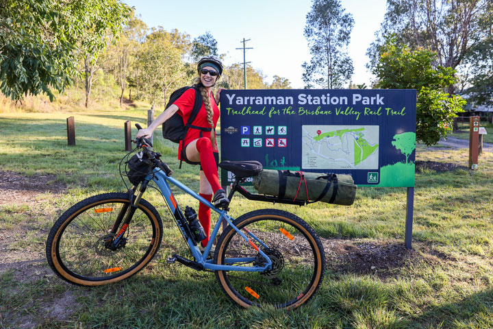 Bronwen, Yarraman Station, Brisbane Valley Rail Trail